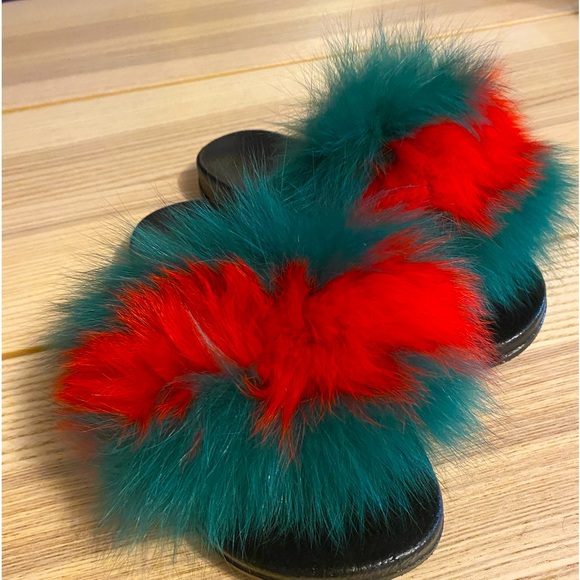 Shoes | 10 Italian Rabbit Fur Slides | Poshmark
